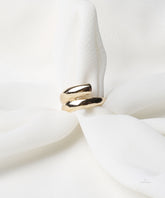 Gold Coil Wrap Ring