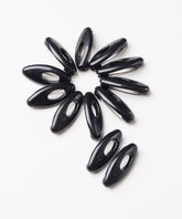 Black Safety Hijab Pins Set