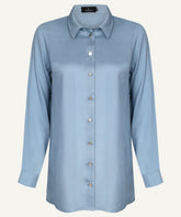 Dusk Blue Button Shirt