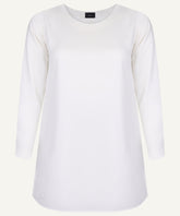 White Basic Blouse