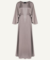 Light Rose Taupe Waist-Fall Kaftan