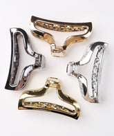 Metallic Luxe Claw Clips