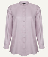 Ash Mauve Button-Down Shirt
