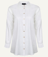 White Button-Down Shirt