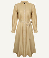 Golden Fleece Classic Midi-Length Button-Down Tunic