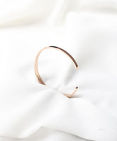Rose Gold Open Cuff Bracelet