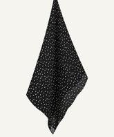 Black Polka Dot Chiffon Hijab