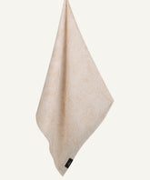 Beige Printed Chiffon Hijab