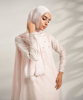 Pastel Pink Petalia Maxi Dress