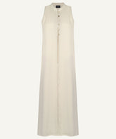 Oyster Halter Sleeveless Cardigan