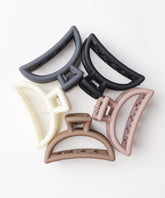 Multi Colored Arc Claw Clips