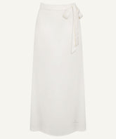 Off White Pencil Skirt