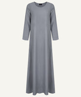 Blue Grey A-line Abaya