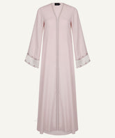 Soft Pink Embellished Sleeve Cardigan