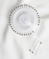 Silver Small Head Hijab Pins