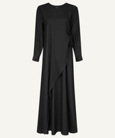Black Wrap Dress