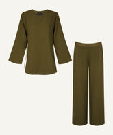 Olive Husk Wrap Style Set