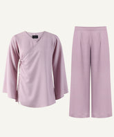 Pearl Pink Wrap Short-Length Matching Set