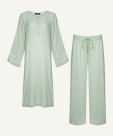Sage Green Ditsy Floral Matching Set