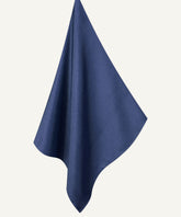 Midnight Sapphire Crinkle Satin Hijab