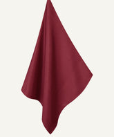 Red Dahlia Crinkle Satin Hijab